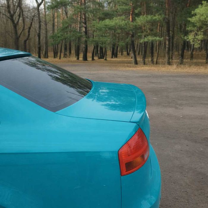 Лип спойлер на крышку багажника Audi A4 B7, Бленда заднего стекла Ауди А4 Б7