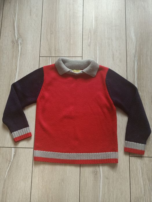 Теплый свитер зимний джемпер на мальчика 3-5 лет