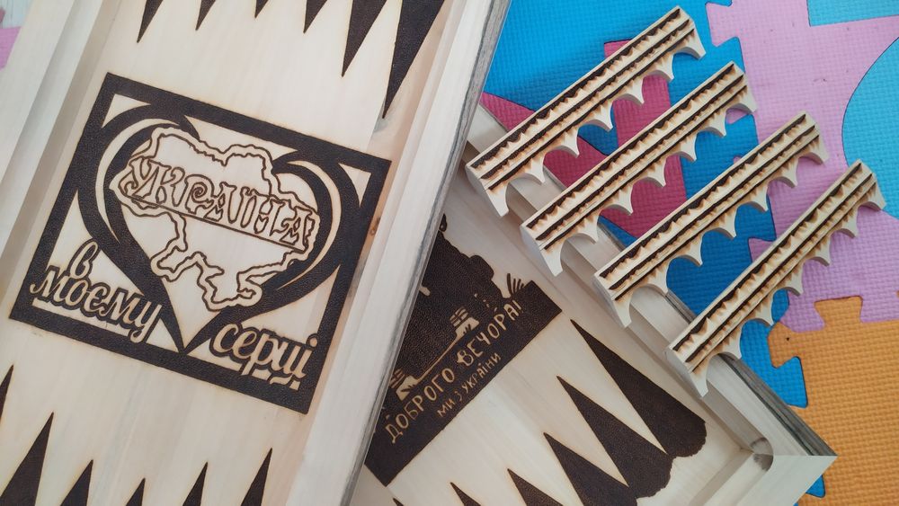 Заготовка коробки під нарди або шахи