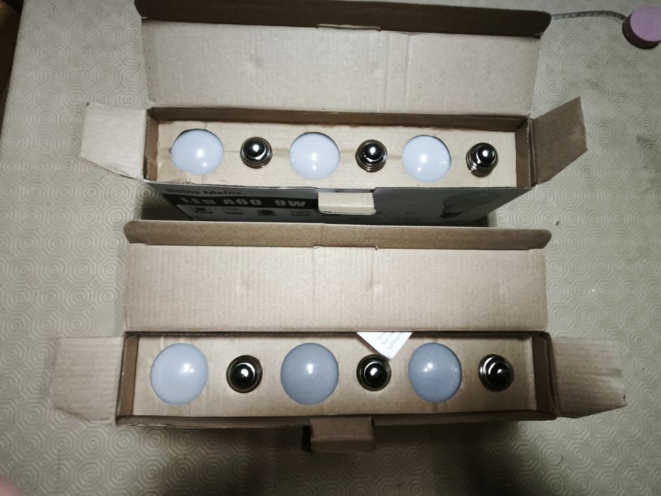 Pack 12 lâmpadas led 9w