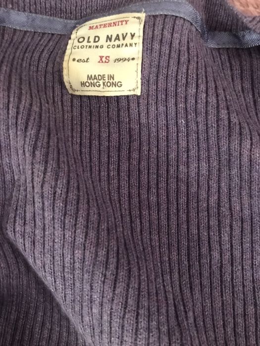 Bluzka OLD NAVY Maternity ciążowa sweter fiolet NOWA