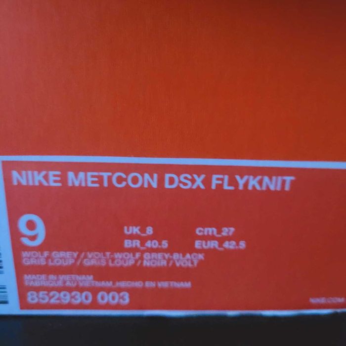 Nike Metcon Flyknit DSX 42,5 nowe