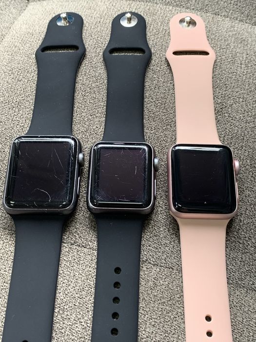 Оригінальні  Apple watch series 1, 2 38 mm лот 3 годинника