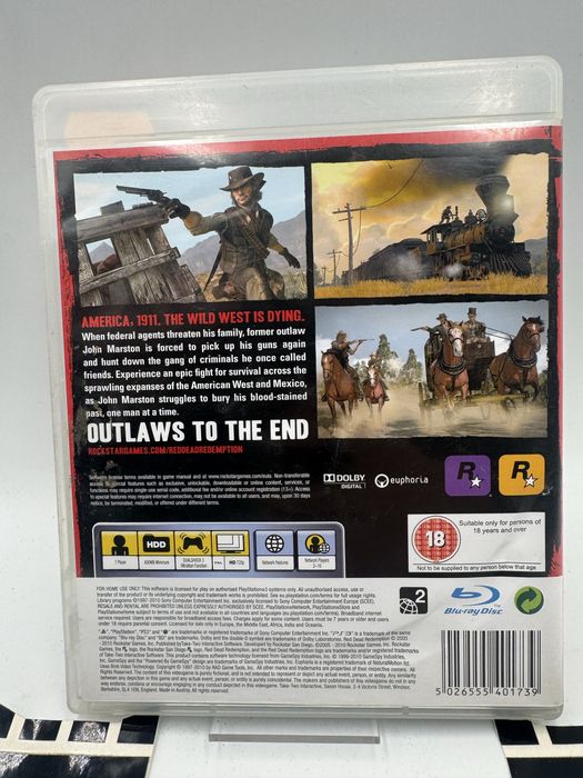 Red Dead Redemption Ps3 Gwarancja