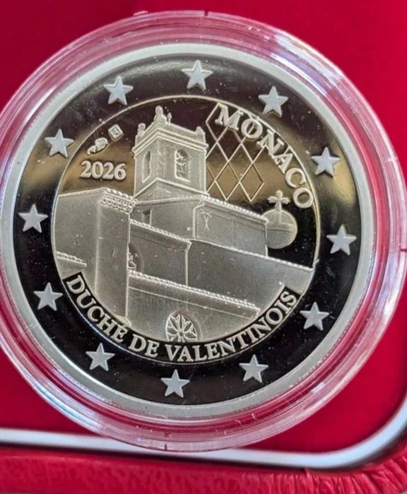 Mónaco 2 € Proof Ducado de Valentinois 2026
