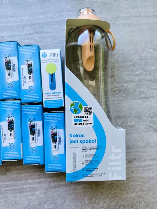 Dafi butelka i 10 filtrów nowe