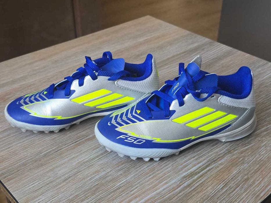 Дитячі бутси/сороконіжки adidas F50 League Messi Turf Kids TF, розмір 30