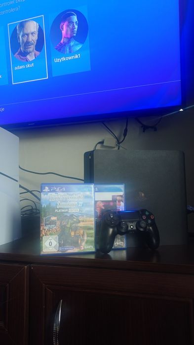 Konsola Sony PlayStation 4 slim 500 GB Farming FIFA zestaw
