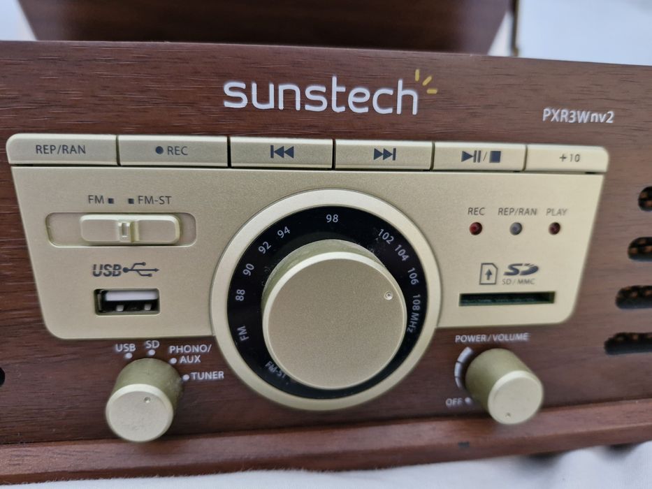 Gira discos Sunstech