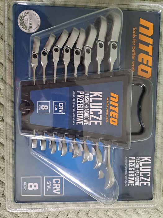 Zestaw kluczy płasko-nasadowych