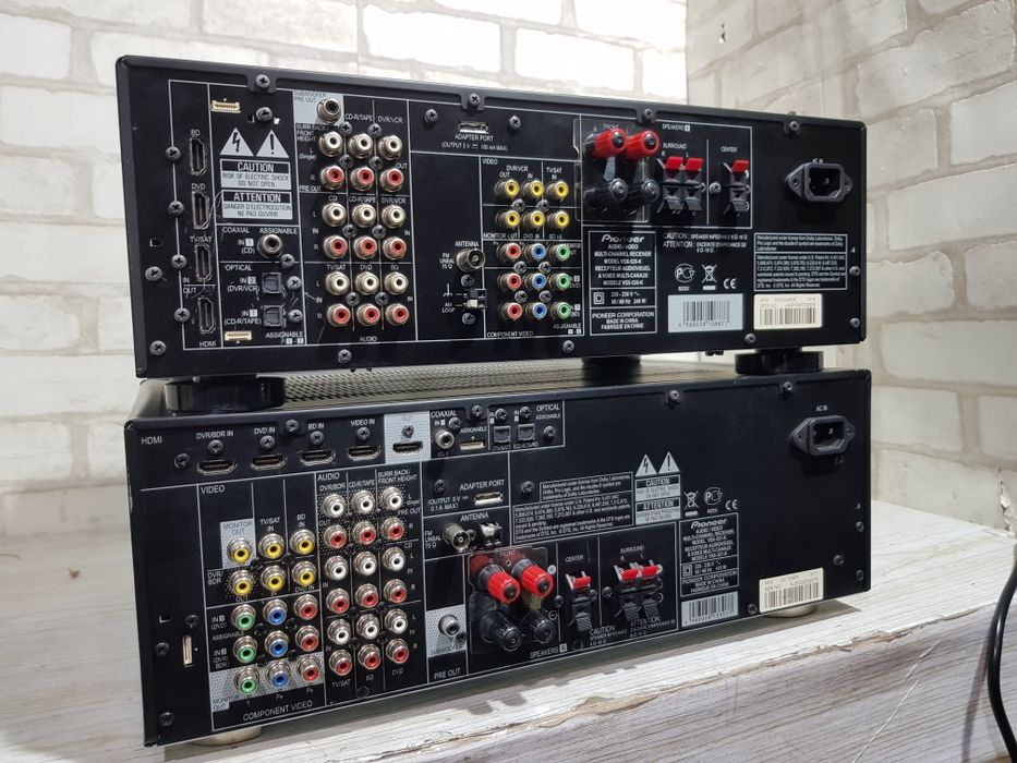 5.1 AV ресивер PIONEER VSX-520+2/,521+2/ 5* 130 Вт, HDMI, 3D, б/у з Ні
