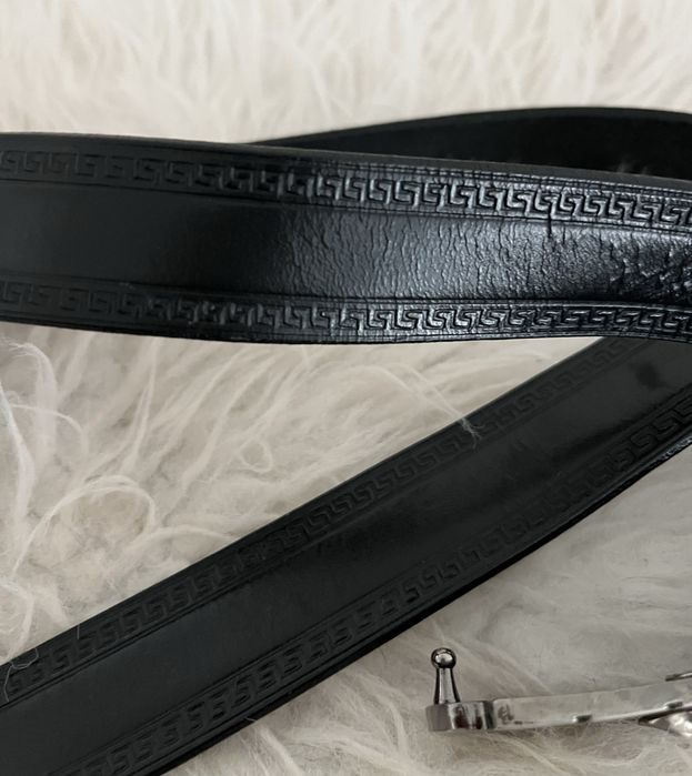 Пояс ремінь Versace кожа