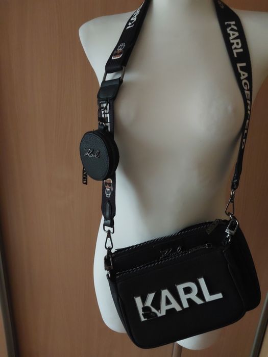 Torebka Karl czarna