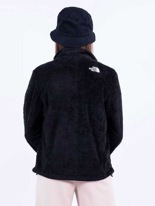 The North Face Teddy Fleece Jacket Womens Sherpa - Black