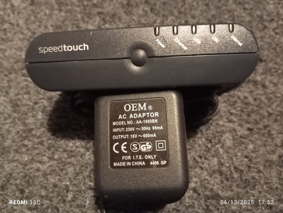 Router Thomson Speed Touch 536 v6.