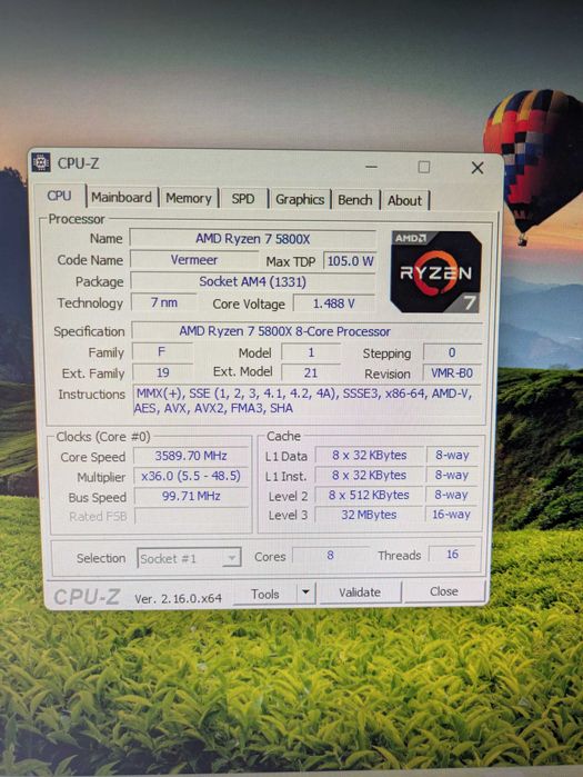 RYZEN 7 5800X com 16GB e GTX 970 GIGABYTE