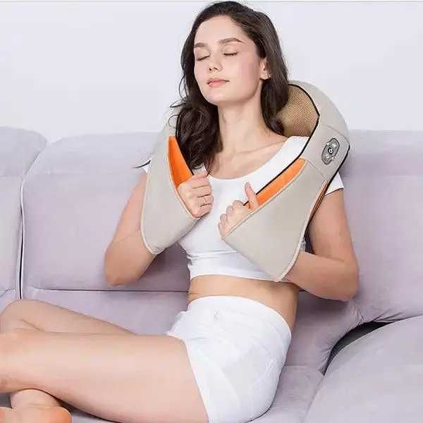 Электрический массажер для шеи Massager of Neck Kneading 220/12 V