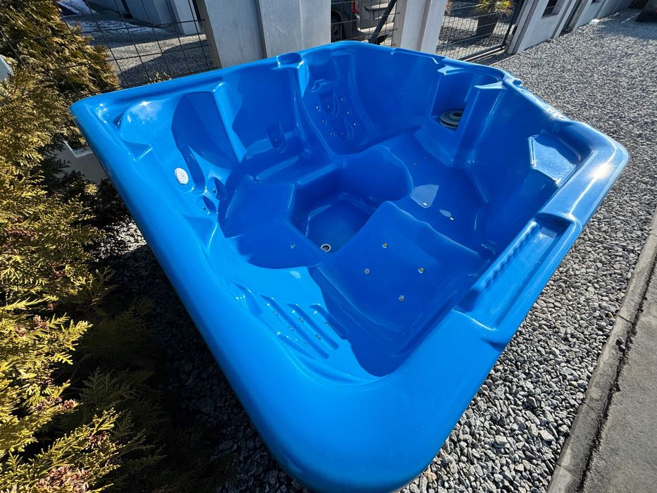 Jacuzzi balia bania gorąca beczka NOWE 2 MIEJSCA LEŻĄCE do sauny