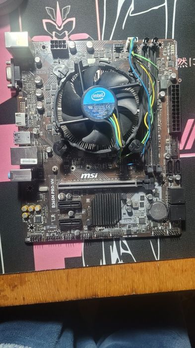 I3-8100+b365m pro-vh MSI рабочий комплект