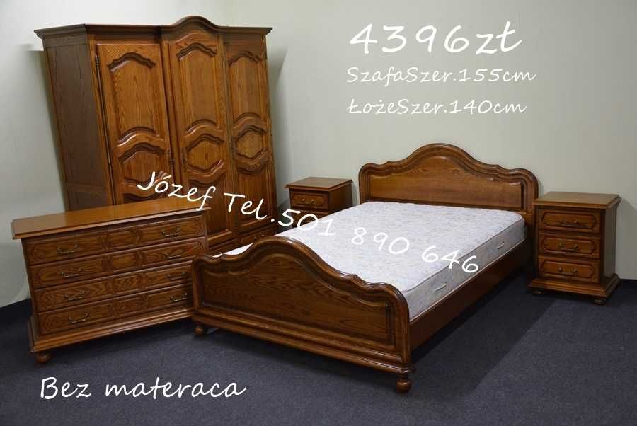 Sprzedam meble do sypialni - łóżko komoda szafa szafki nocne Zestawy