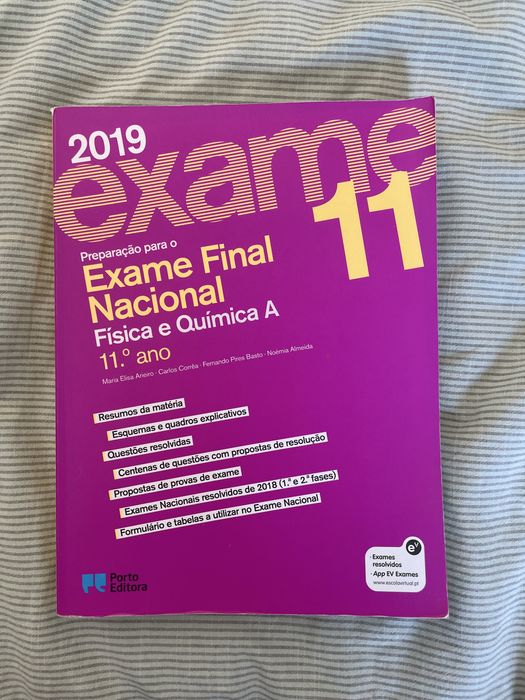 Livro de preparação exame 11 Fisica e Quimica A