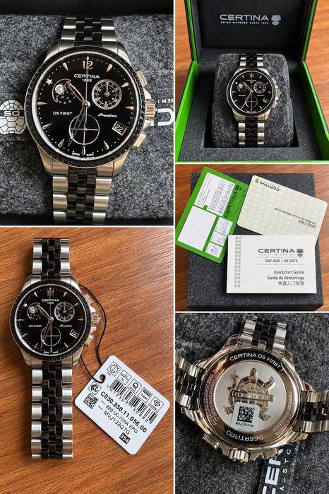 Certina DS First Lady С030.250.11.056.00 - новые, оригинал