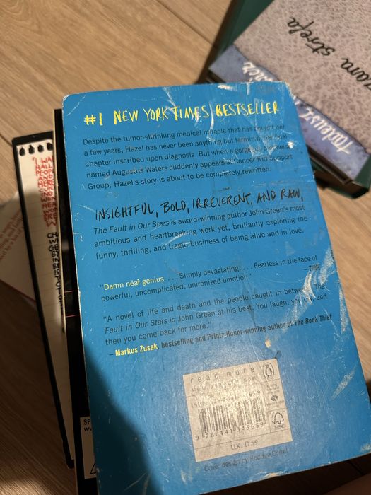 Książka The Fault in Our Stars John Green