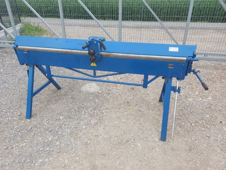 Ciężka Giętarka Do Blachy 1,2mm Zaginarka 2,14 Nóż Krążkowy Transport