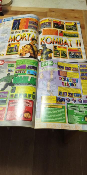 Revistas Retro Gaming – Mega Force (SEGA) – Anos 90
