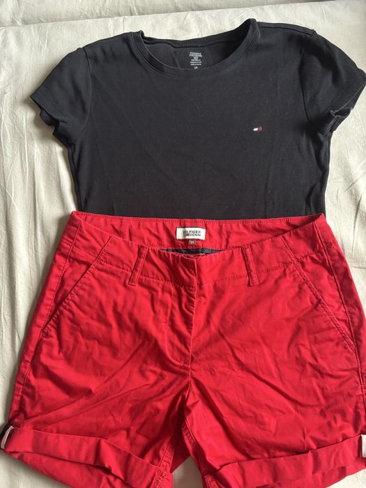 Spodenki HilFIGER roz.36 i T SHIRT TOMMI HILFIGER roz.36