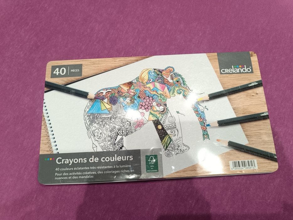 Kredki Crelando 40 sztuk