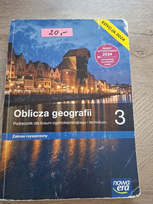 Książka Oblicza geografii 3 nowa era