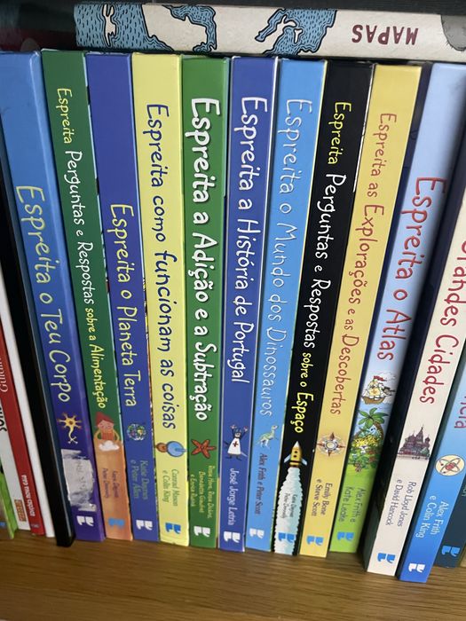 Livros coleção Espreita Porto Editora