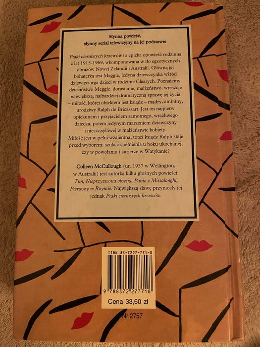 Ptaki ciernistych krzewów    Colleen McCullough