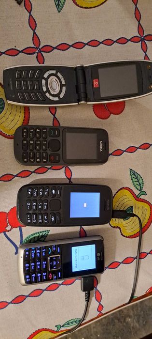 8 Telemoveis Alcatel + Nokia + Sharp + LG + Samsung