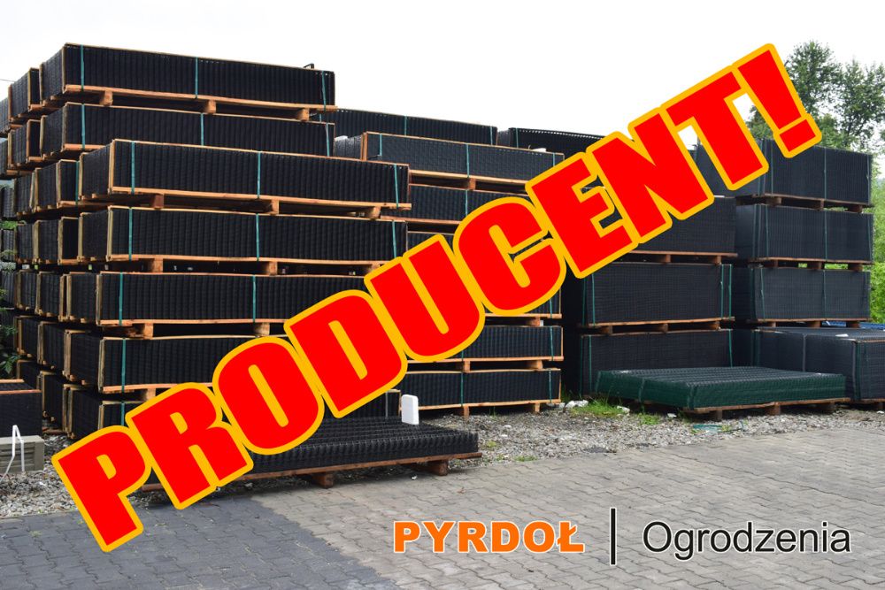 Ogrodzenie panelowe 123 fi5 z podmurówką 20cm - 65zł!