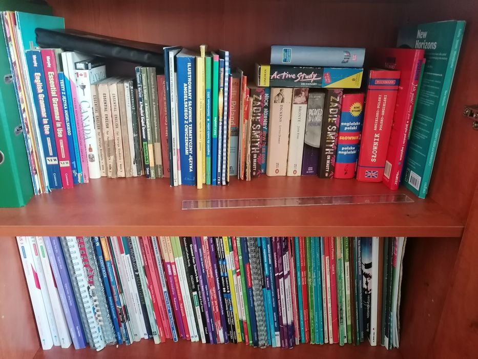 Książki /podręczniki do nauki języka angielskiego