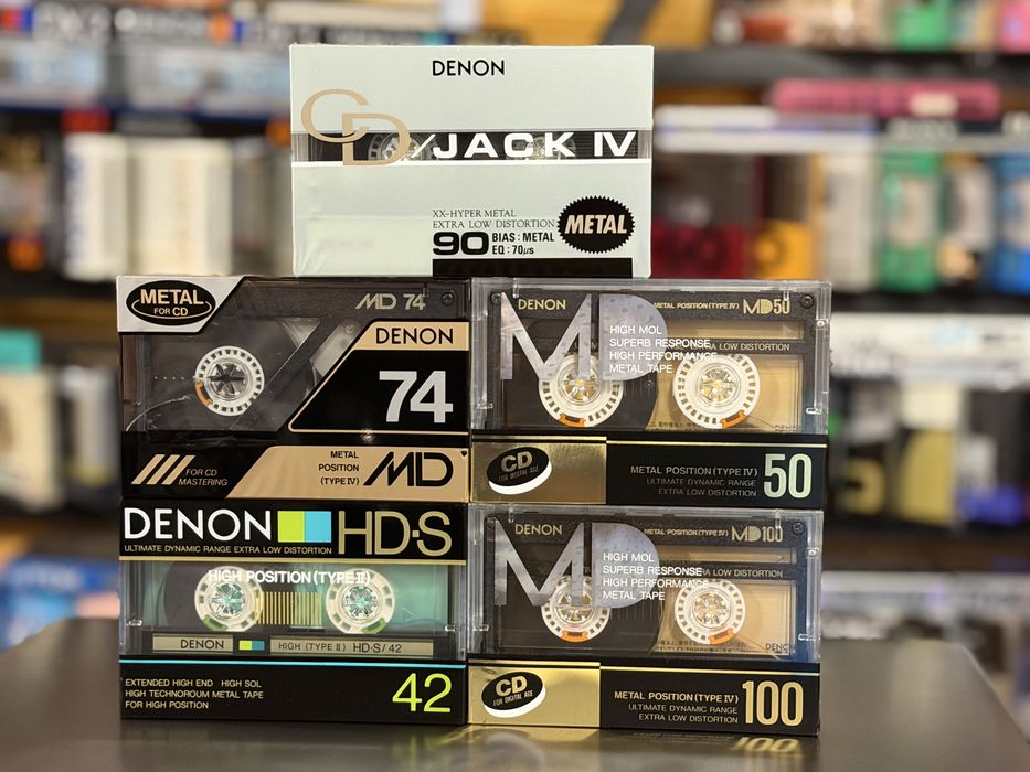 Продам аудио кассеты Denon Metal