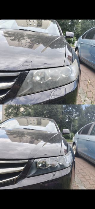 Mobilne  polerowanie lamp reflektorów