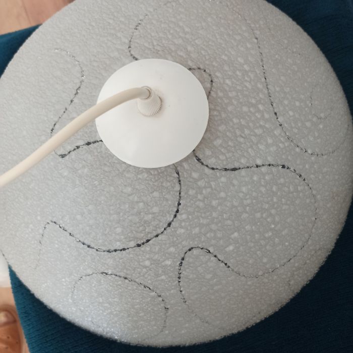 Lampa kuchenna /przedpokój  biała