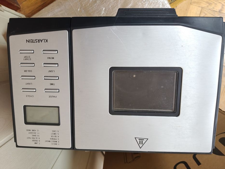 Хлібопічка Klarstein з Німеччини