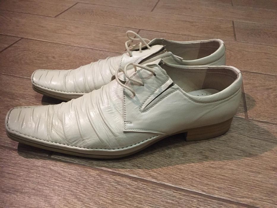 Кожаные мужские туфли фирмы Everest 42 размер