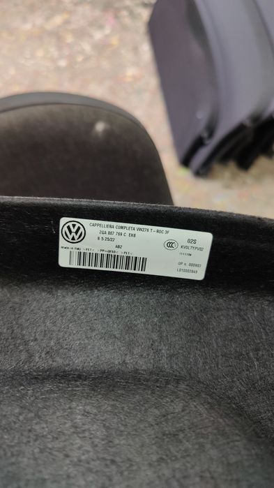 Półka bagażnika VW T-Roc 2GA