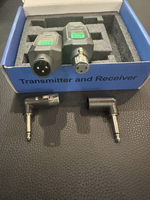 Sistema microfone e instrumento sem fios