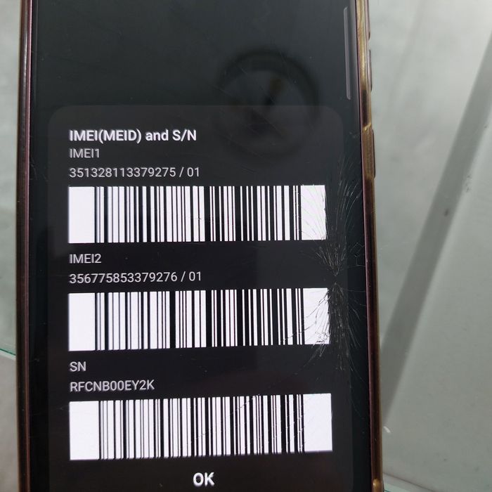 Samsung galaxy S20 FE zbity ekran