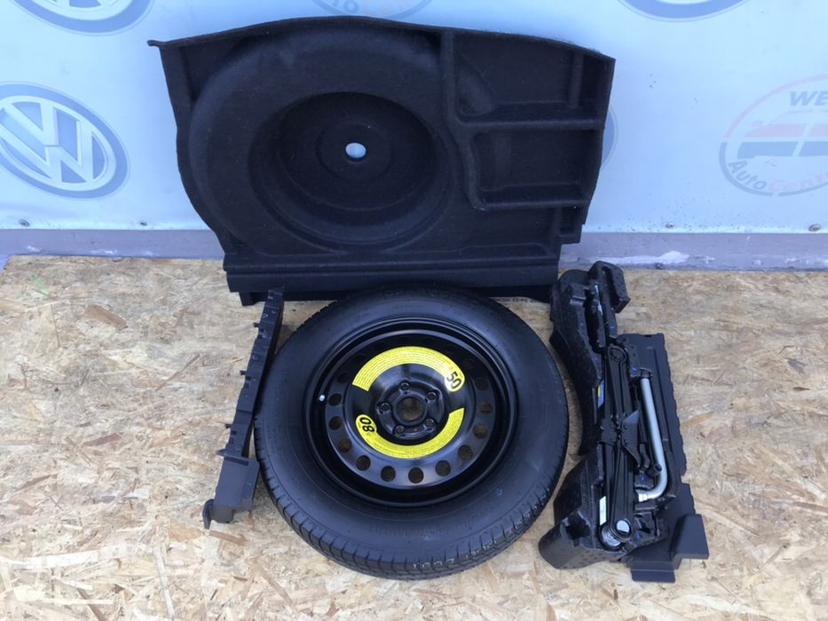 Atlas teramont запаска домкрат коврик vw