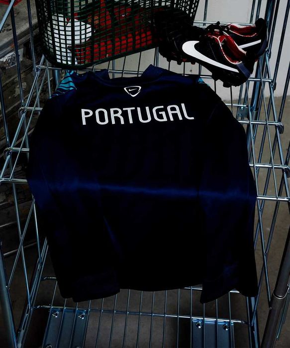 Camisola Nike Portugal Manga Comprida Aquecimento Mundial 2014 (XL)