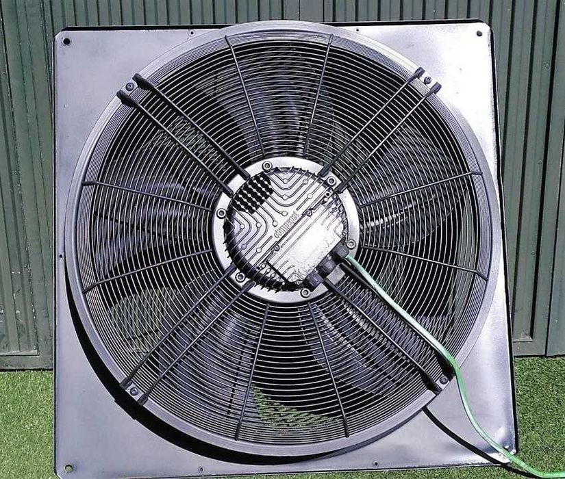 Ventiladores industriais com variador de velocidade