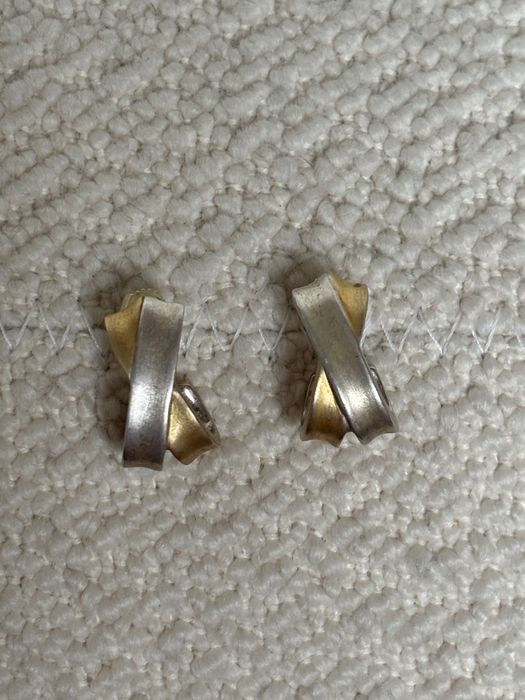 Piękne srebrne kolczyki Pierre Cardin
Vintage