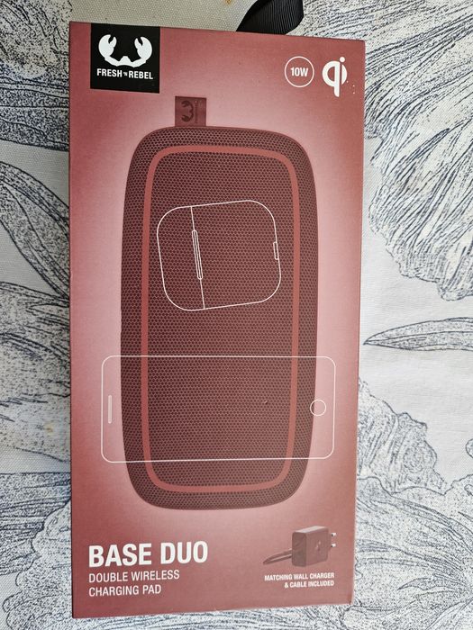 Fresh'N'Rebel Indukcyjna Base Duo Ruby Red